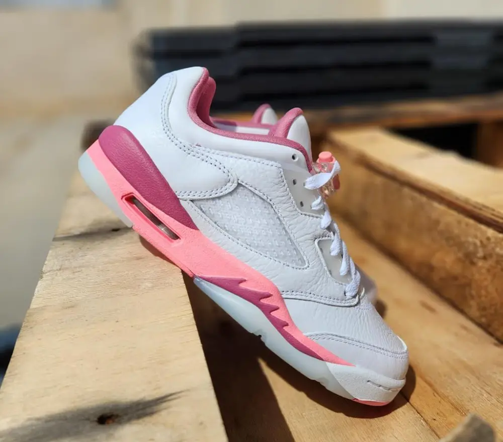 Giày Nike Air Jordan 5 Low GS ‘Desert Berry’ DX4390-116 - Ảnh 5