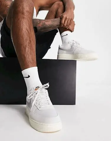 Giày Nike Air Force 1 '07 LV8 Photon Dust and Sail 'Grey' DO9801-100 - Ảnh 5