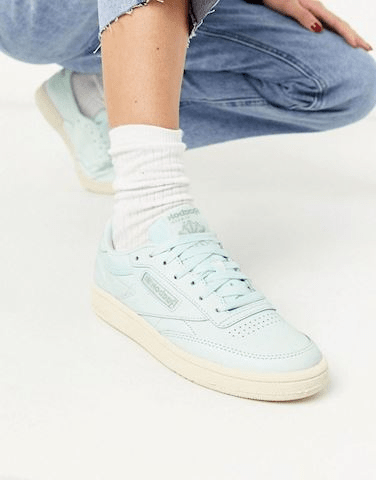 Giày Reebok Club C 85 'Emerald Ice Paper White' DV8434 - Ảnh 3