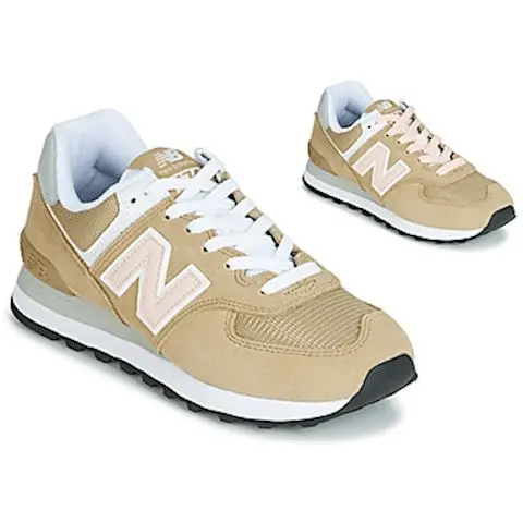 Alternative view of Giày New Balance Wmns 574 Hemp Oyster 'Pink' WL574BTB