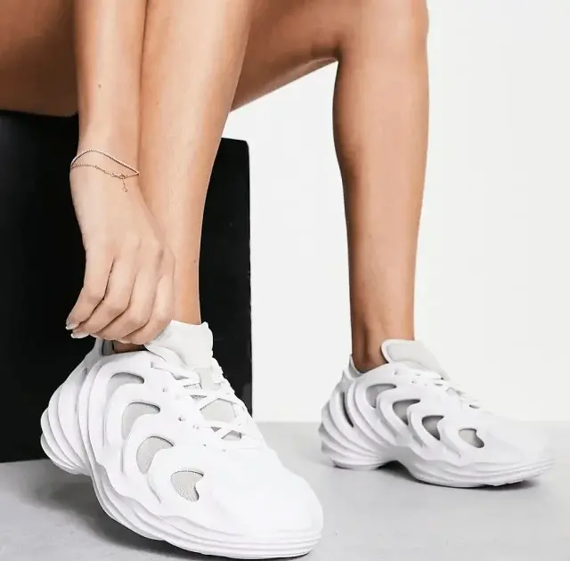 Giày Adidas AdiFOM Q 'Cloud White Grey' IE7447 - Ảnh 4