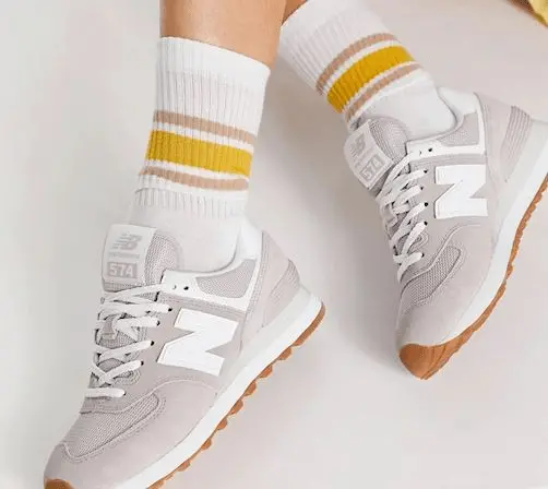 Giày New Balance 574+ SD 'Gray' WL574ZSD - Ảnh 4