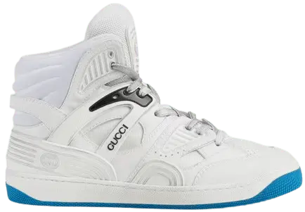 Giày Gucci Women's Basket Sneaker White Demetra 661310-2SHA0-9014