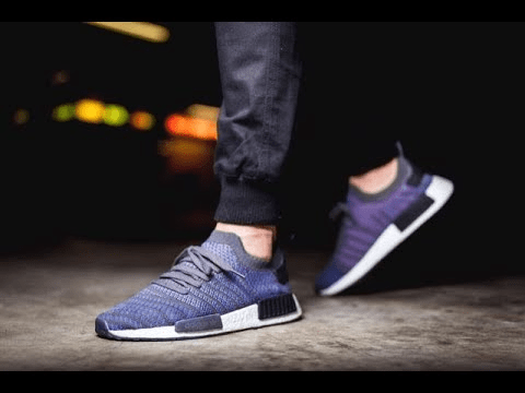 Giày Adidas NMD R1 STLT High Resolution Blue CQ2388 - Ảnh 3
