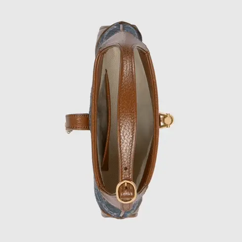 Túi Gucci Blue Jackie 1961 Mini Cross Body Bag 637092-2KQGG-8375 - Ảnh 7