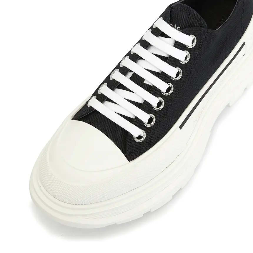Alternative view of Giày Alexander Mcqueen Tread Slick 'Black' 705660-W4MV2-1070