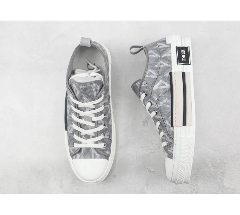 Alternative view of Giày Dior B23 Low Top Gray CD Diamond 3SN249ZPP-H868