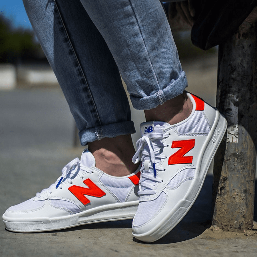 Giày New Balance 300 Series 'White Orange' WRT300CF - Ảnh 5