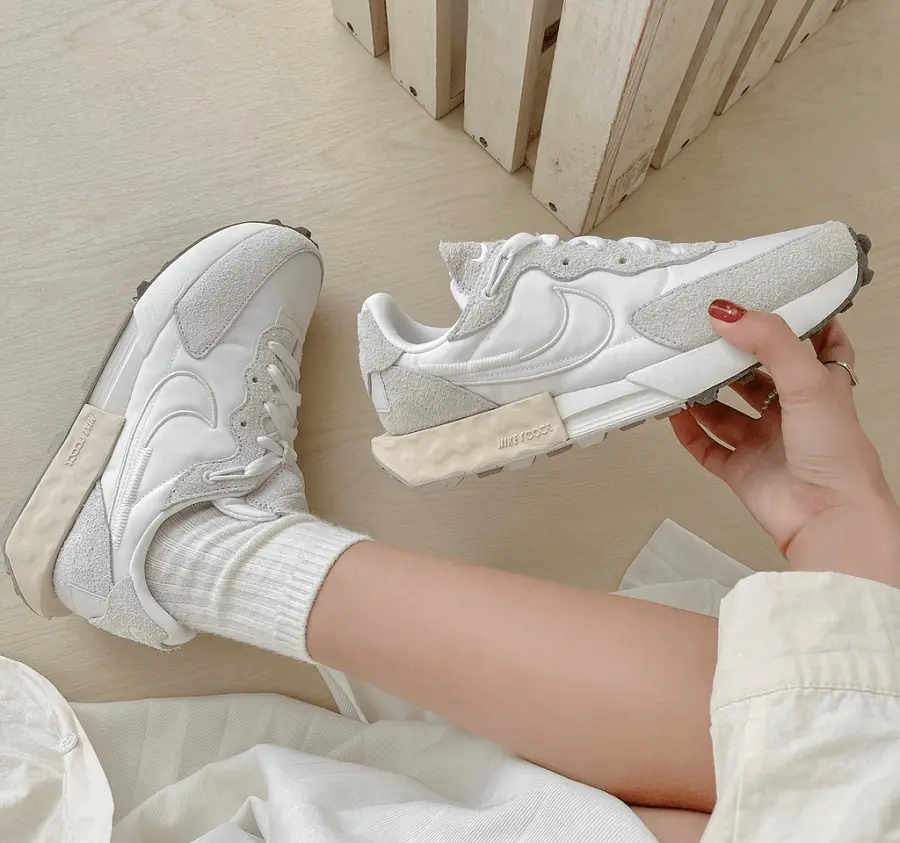 Giày Nike Fontanka Waffle 'White Phantom' DC3579-100 - Ảnh 3
