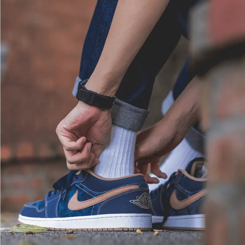 Giày Nike Air Jordan 1 Low SE 'Denim' DH1259-400 - Ảnh 5