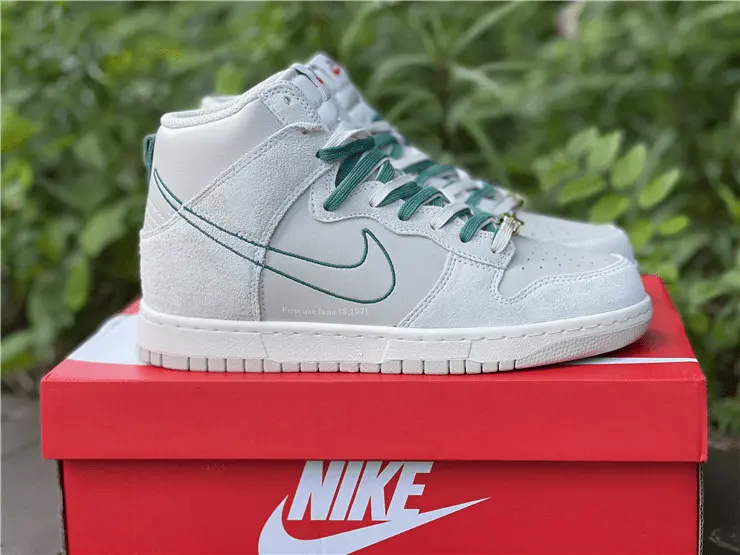 Giày Nike Dunk High SE 'First Use Pack - Green Noise' DH0960-001 - Ảnh 6