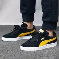 Giày Puma Suede Classic 'Black Golden Rod' 365347-85 - Ảnh 3