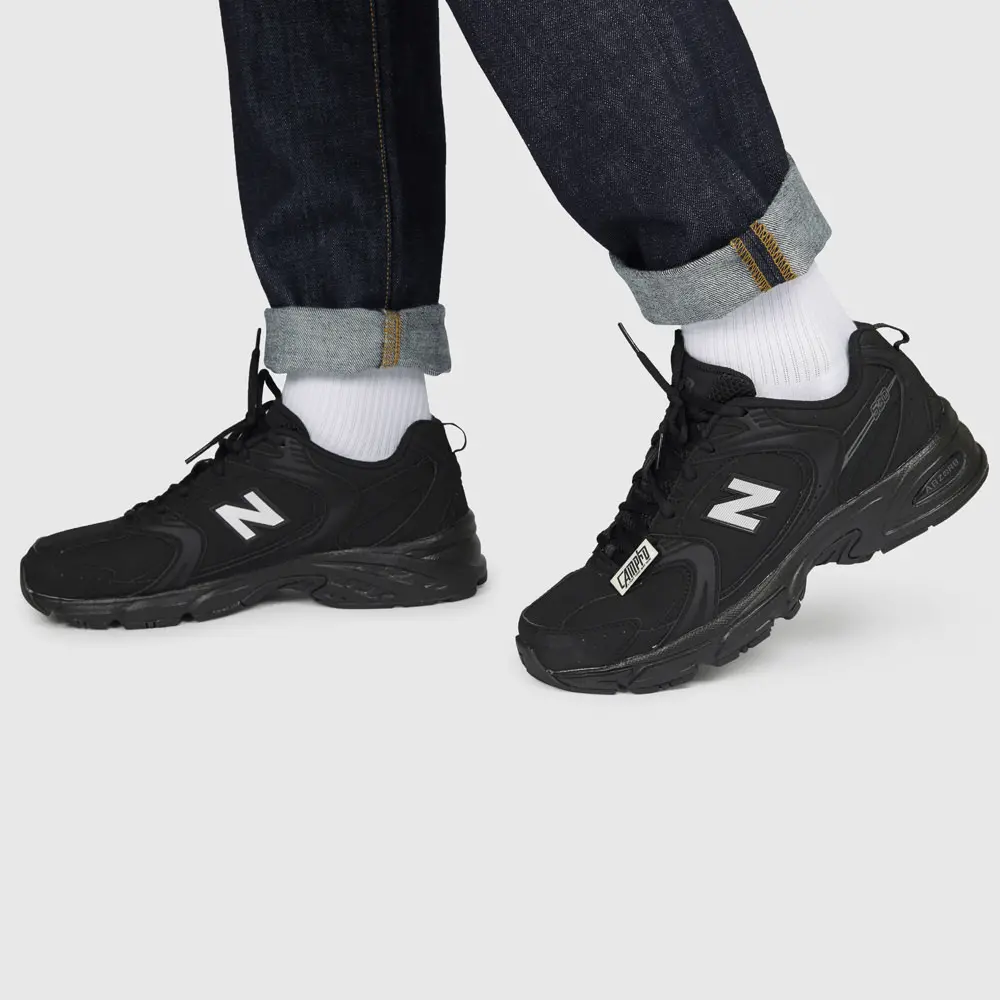 Alternative view of Giày New Balance 530 'Black Silver Metallic' MR530ELA