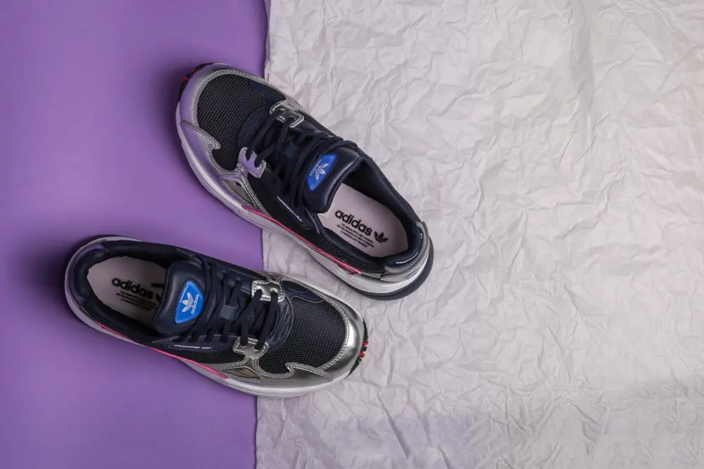 Giày Adidas Falcon 'Silver Metallic' CG6213 - Ảnh 3