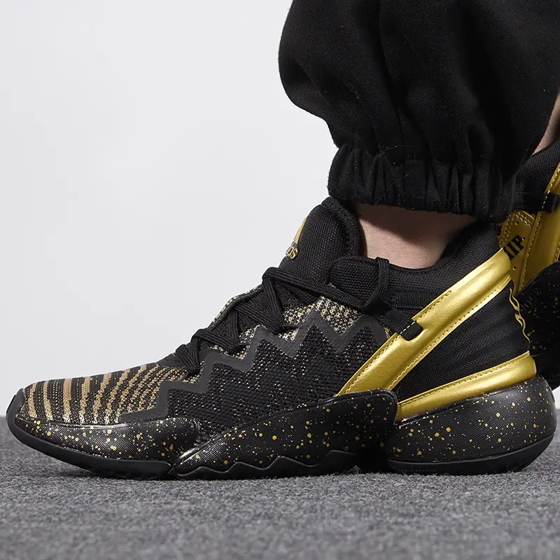 Giày Adidas D.O.N. Issue 2 GCA 'Black' FZ3881 - Ảnh 4