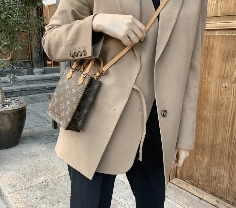 Túi Louis Vuitton Petit Sac Plat Monogram Empreinte M69442 - Ảnh 4