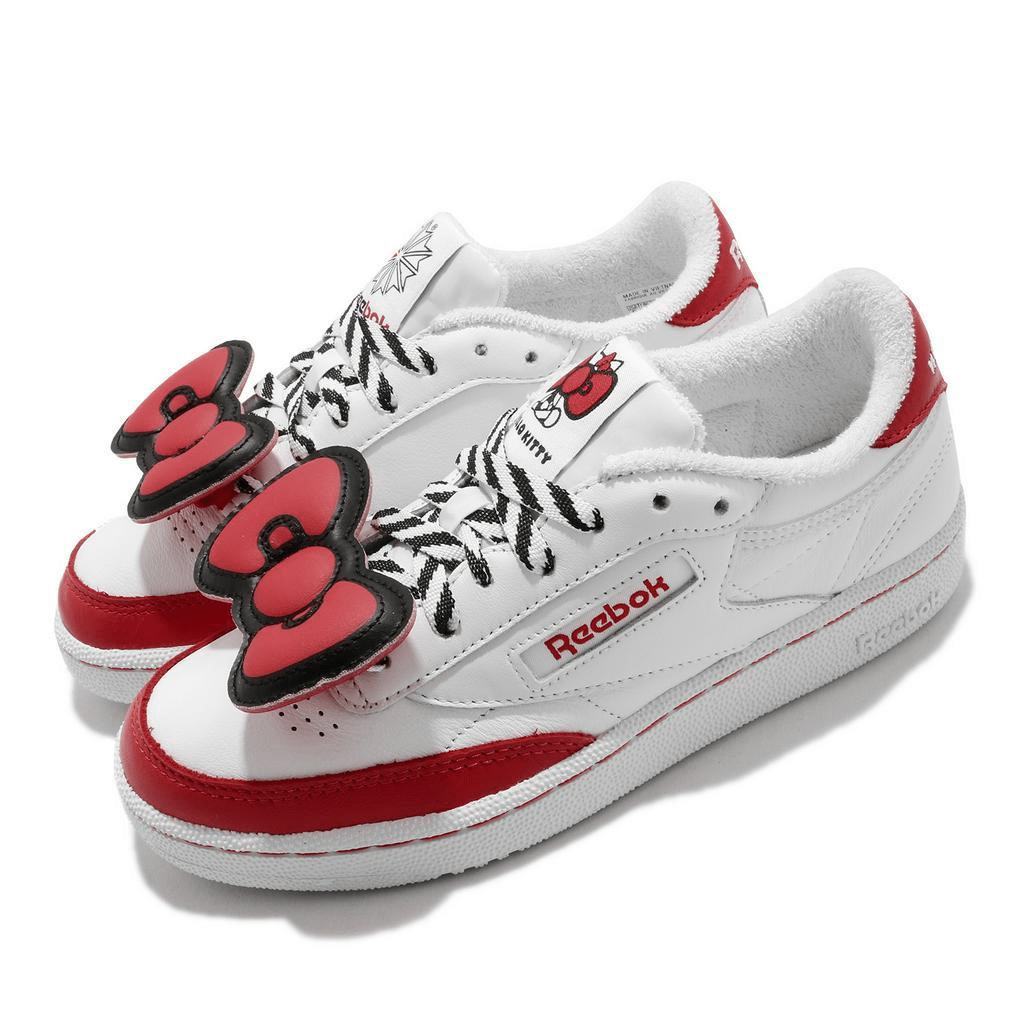 Giày Reebok Sanrio x Club C 85 'Hello Kitty' EH3051 - Ảnh 4