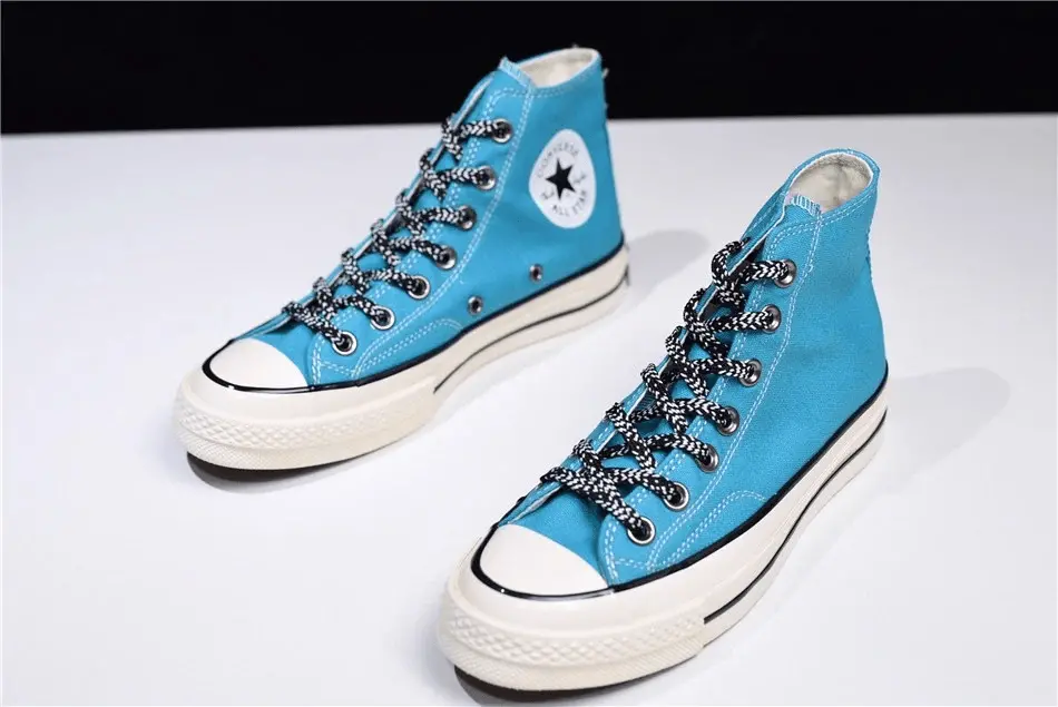 Giày Converse Chuck 70 Vintage Canvas Mountaineering Teal Black Egret 162365C - Ảnh 5