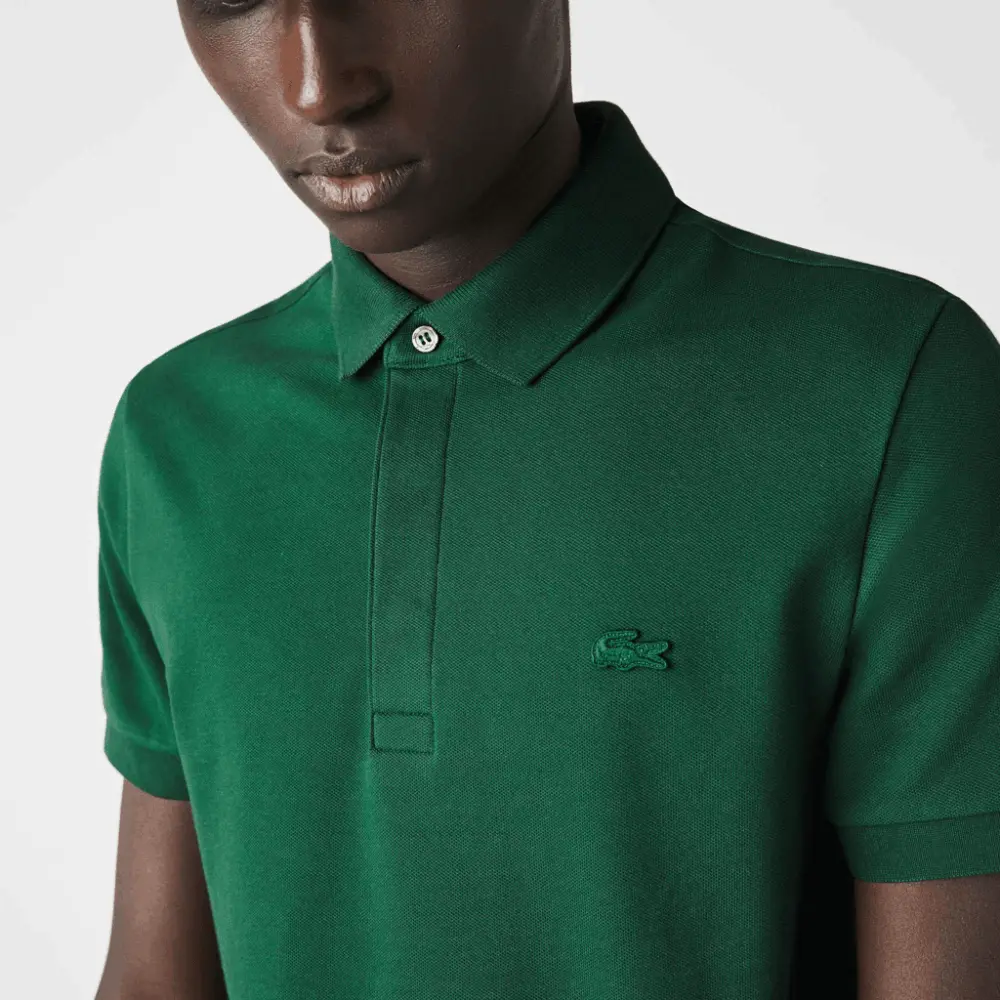 Áo Lacoste Paris Stretch Cotton Polo Shirt 'Green' PH5522-132 - Ảnh 5