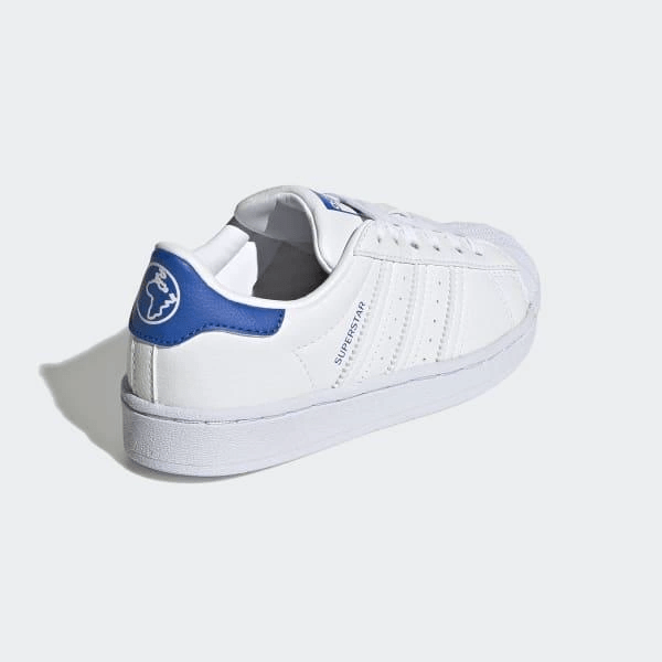 Giày Adidas Superstar 'White Blue' FW0820 - Ảnh 2