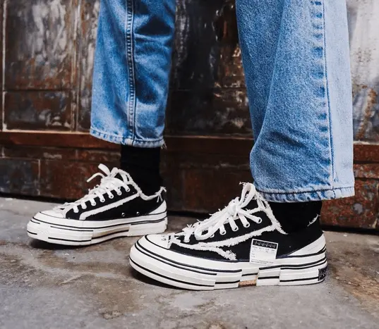 Giày XVESSEL G.O.P. Lows 'Black White' S19X001B - Ảnh 4