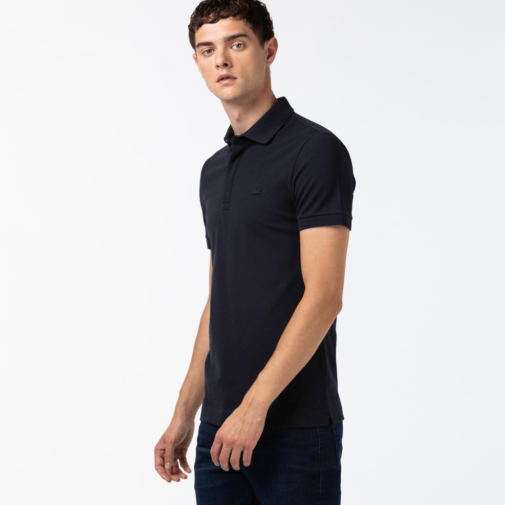 Áo Lacoste Men's Paris Polo Regular Fit Stretch Cotton Piqué PH5522-HDE - Ảnh 2