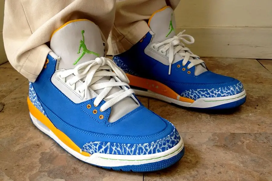 Giày Nike Air Jordan 3 Retro LS 'Do The Right Thing' 315297-471 - Ảnh 6