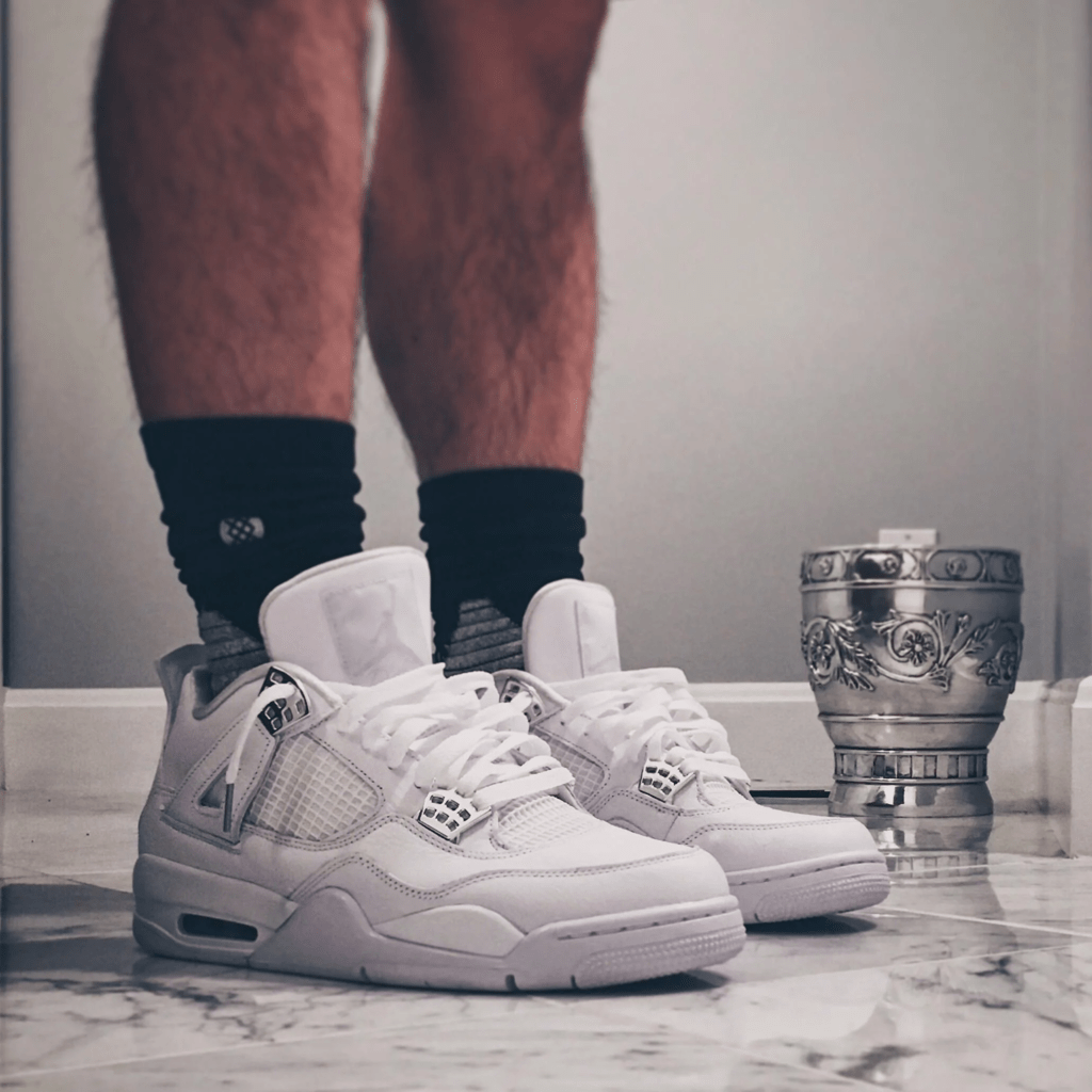 Giày Nike Air Jordan 4 Retro 'Pure Money' 308497-100 - Ảnh 3