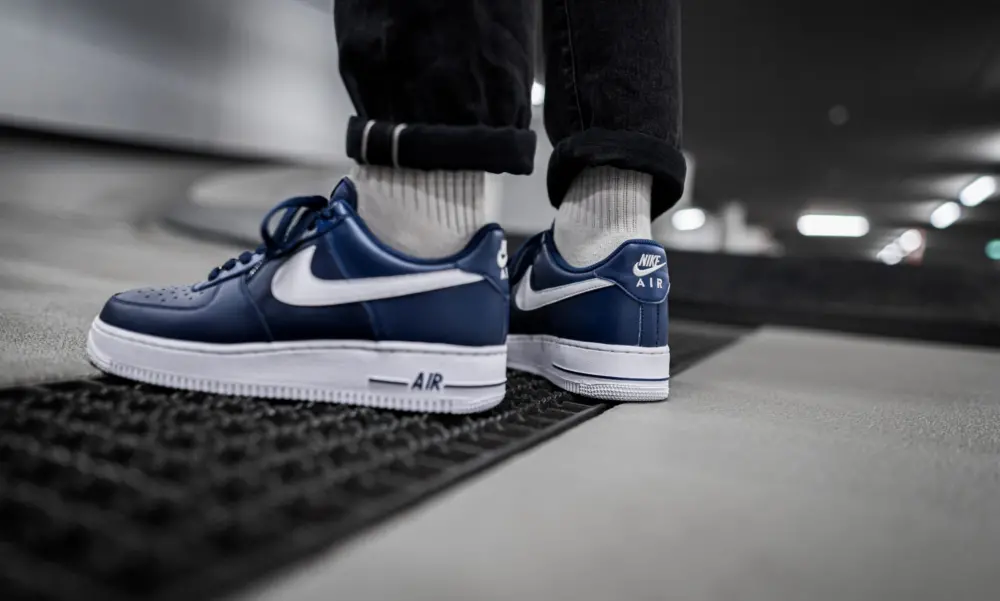Giày Nike Air Force 1 Low '07 AN20 'Midnight Navy' CJ0952-400 - Ảnh 3