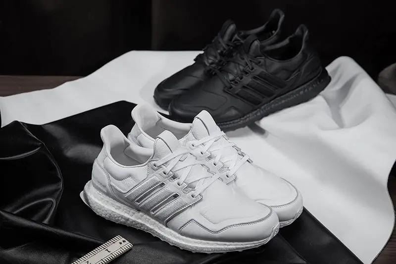 Giày Adidas UltraBoost White Leather EF1355 - Ảnh 4