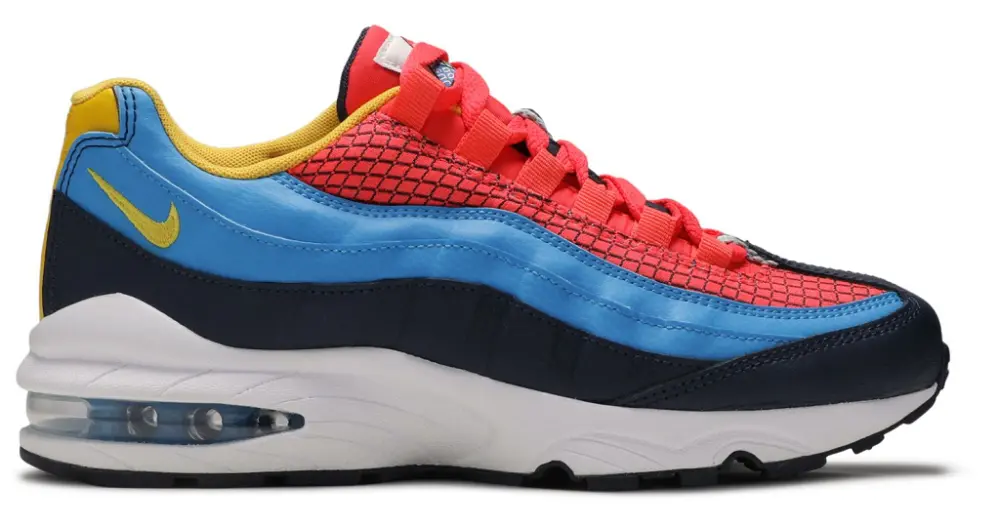 Giày Nike Air Max 95 Now GS 'Crimson Blue' AV2289-600
