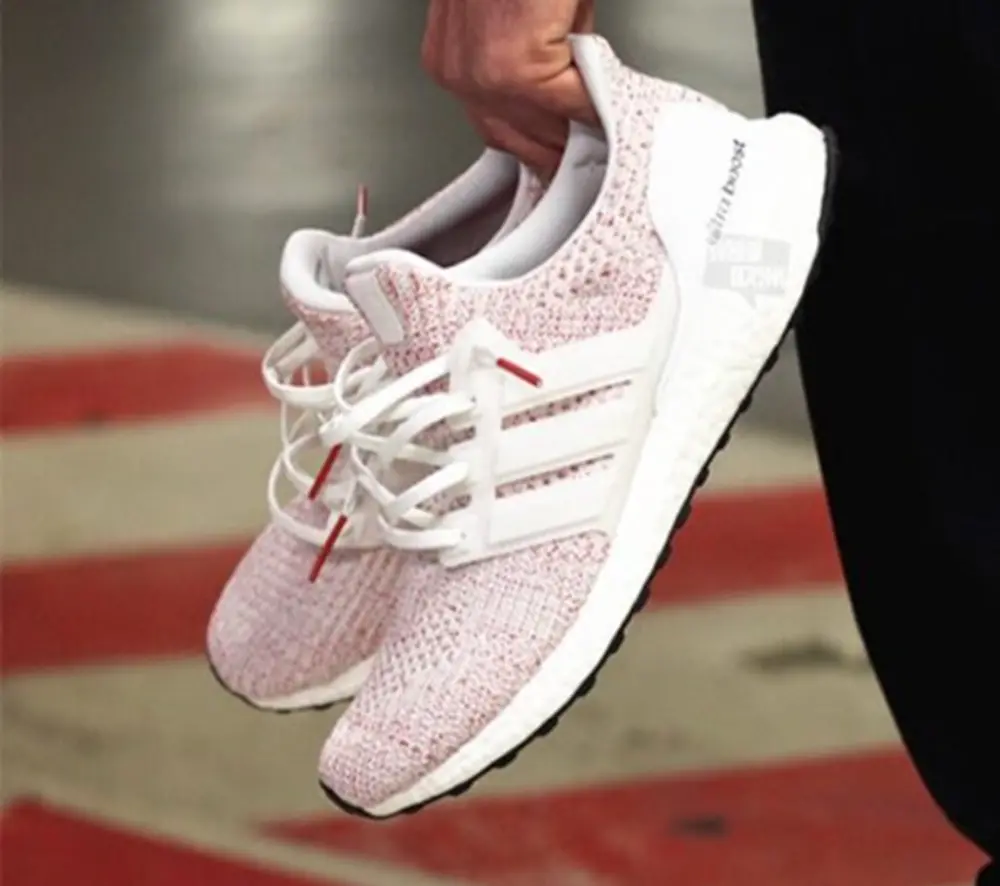 Giày Adidas UltraBoost 4.0 'White & Scarlet Red' BB6169 - Ảnh 4