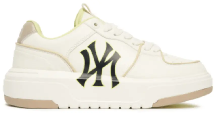 Giày MLB Chunky Liner New York Yankees 'Beige' 3ASXCA12N-50BGS