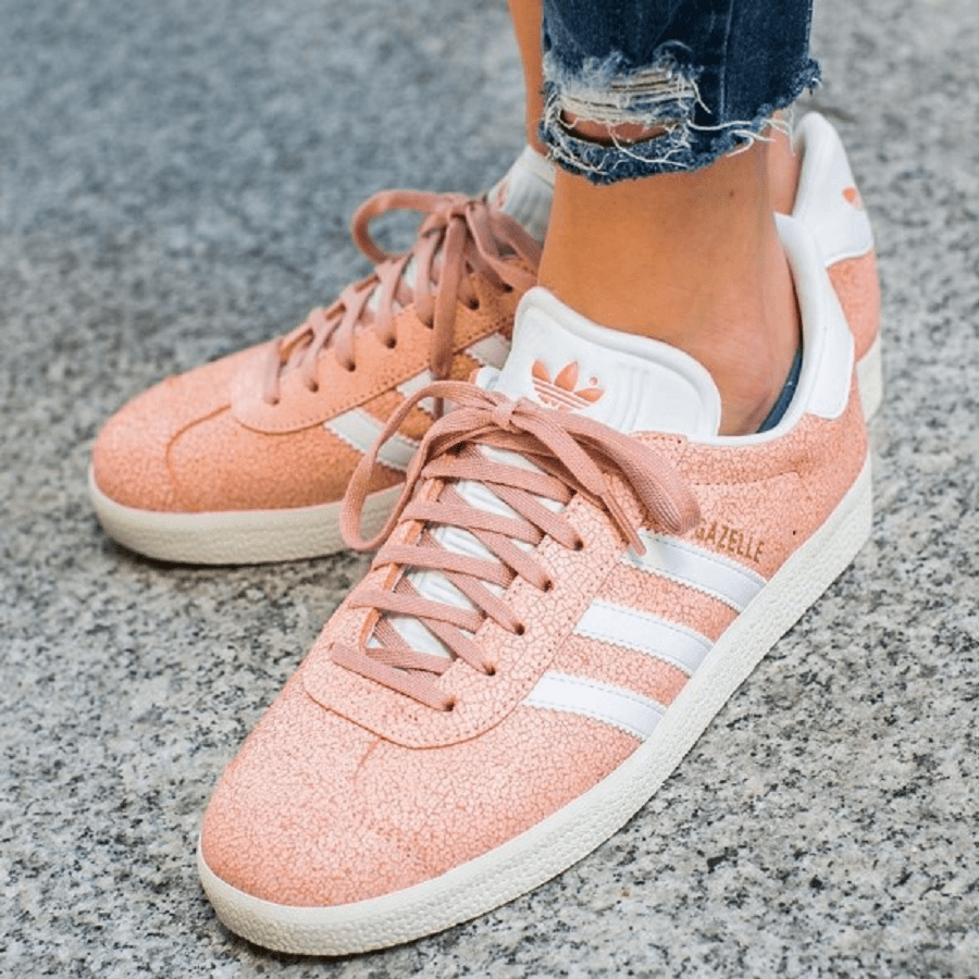 Giày Adidas Wmns Gazelle 'Clear Orange' AQ0904 - Ảnh 2