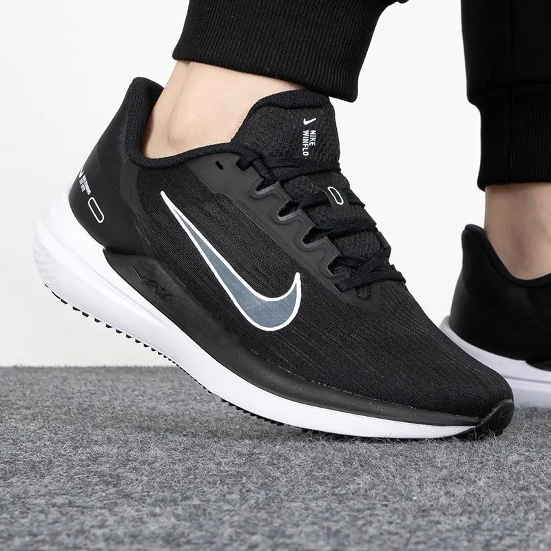 Giày Nike Air Winflo 9 'Black Dark Smoke Grey' DD6203-001 - Ảnh 5
