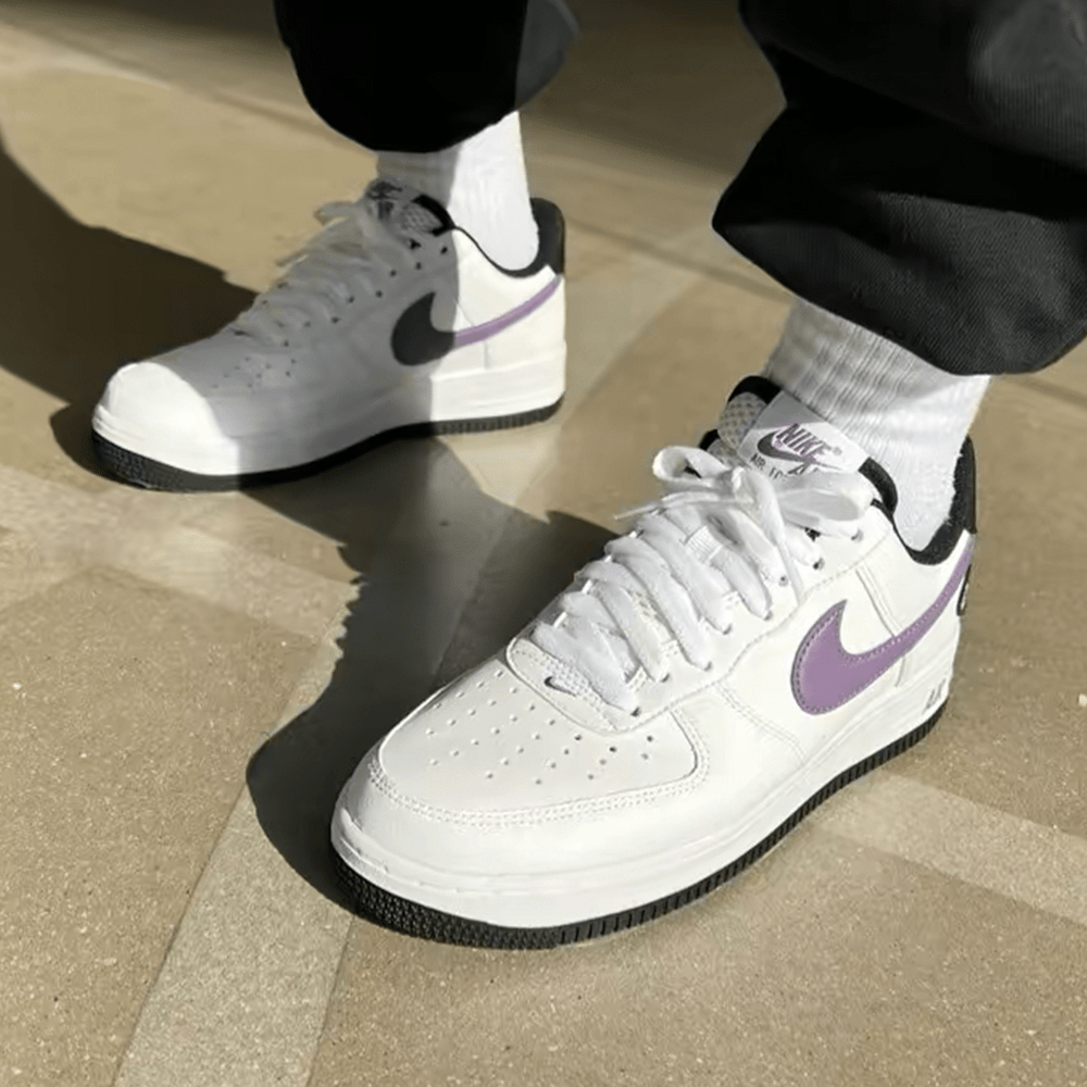 Giày Nike Air Force 1 Low 'Hoops White Purple' DH7440-100 - Ảnh 4