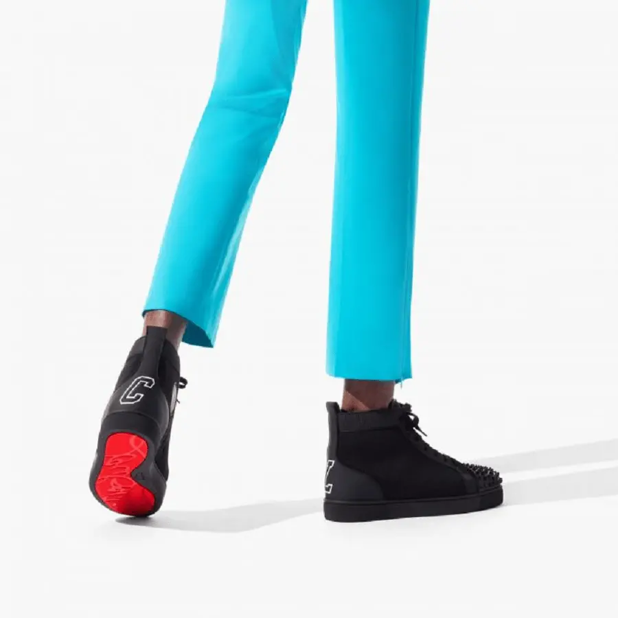 Alternative view of Giày Christian Louboutin Varsilou Spikes 'Black' 1220858BK01