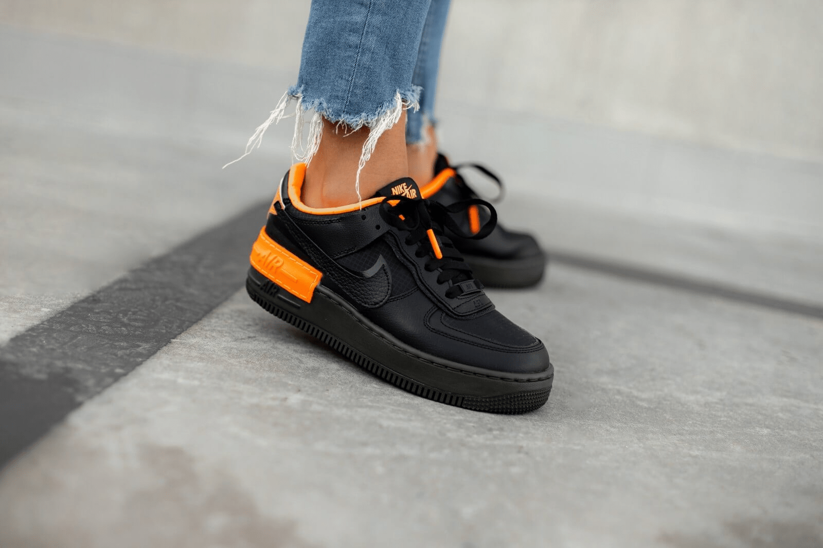 Giày Nike Air Force 1 Shadow 'Halloween' CQ3317-001 - Ảnh 3