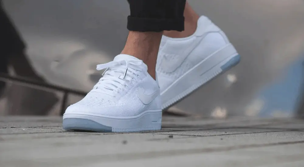 Giày Nike Air Force 1 Ultra Flyknit Low 'White Ice' 817419-100 - Ảnh 5