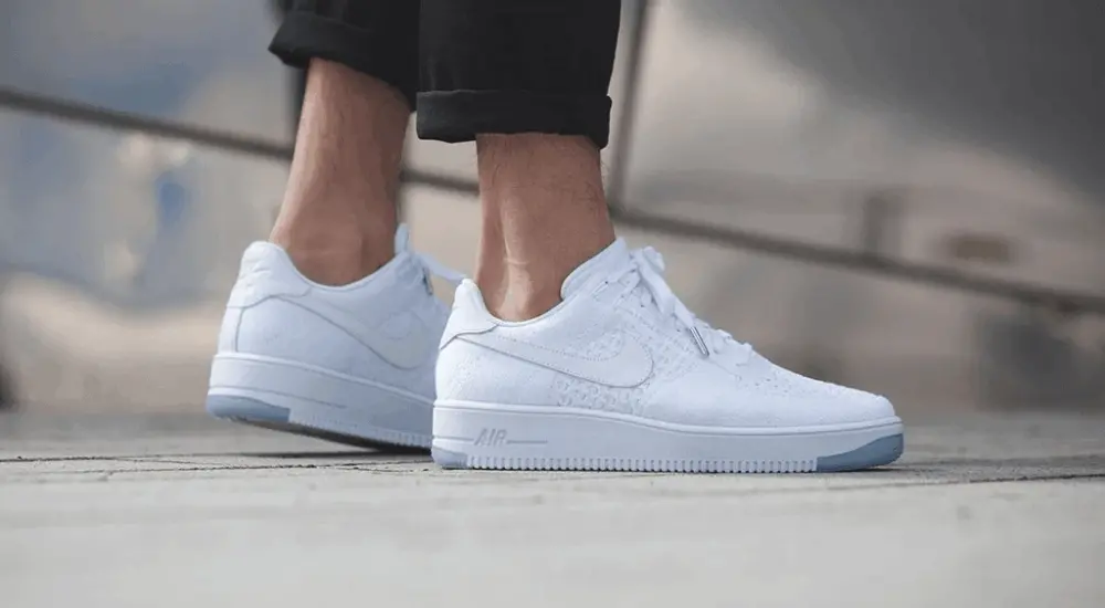 Giày Nike Air Force 1 Ultra Flyknit Low 'White Ice' 817419-100 - Ảnh 6