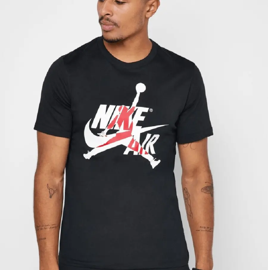 Áo Nike Air Jordan Jumpman Classic Shirt Black BV5905-010 - Ảnh 4