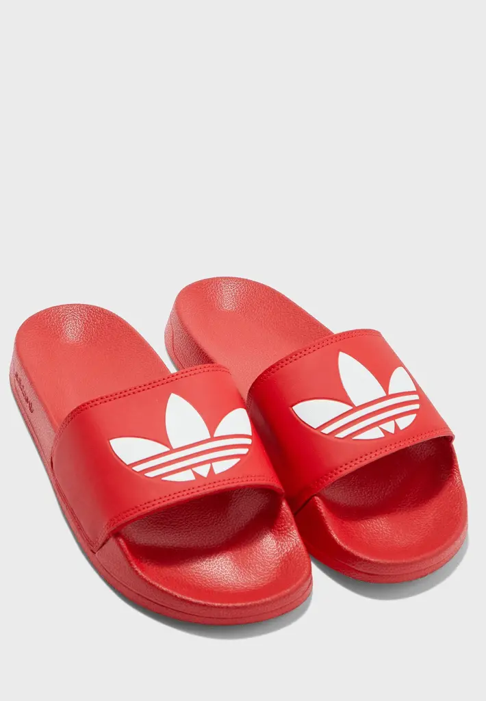 Alternative view of Dép Adidas Adilette Lite Slides Trefoil Logo Scarlet FU8296
