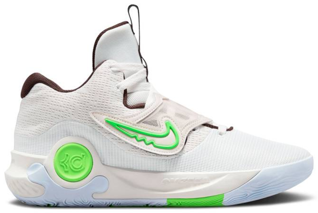 Giày Nike KD Trey 5 X 'Wolf Grey Volt Crimson' DJ7554-014