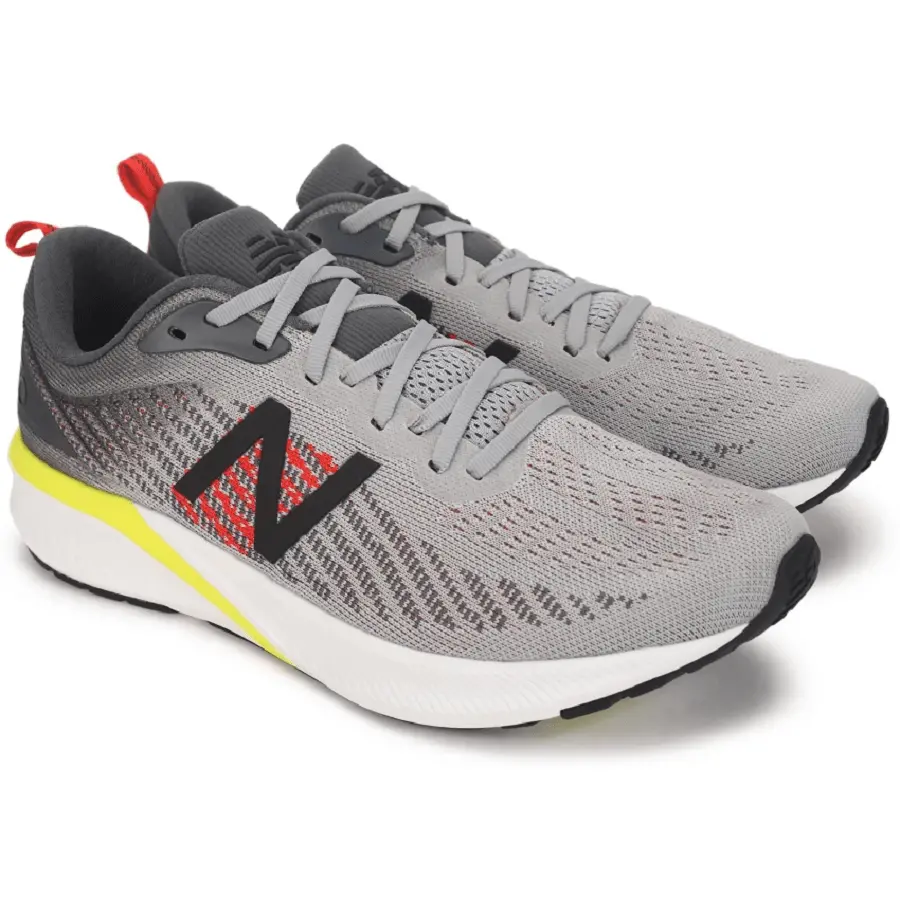 Alternative view of Giày New Balance 870V5 D 'Grey Yellow' M870GM5