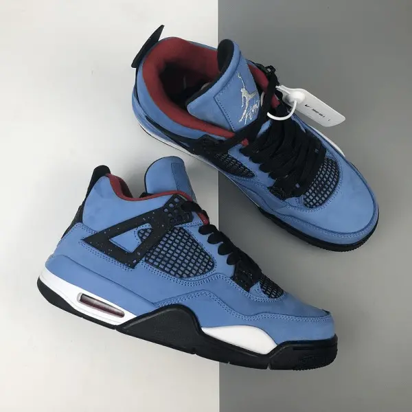 Giày Nike Travis Scott x Air Jordan 4 Retro 'Cactus Jack' 308497-406 - Ảnh 4