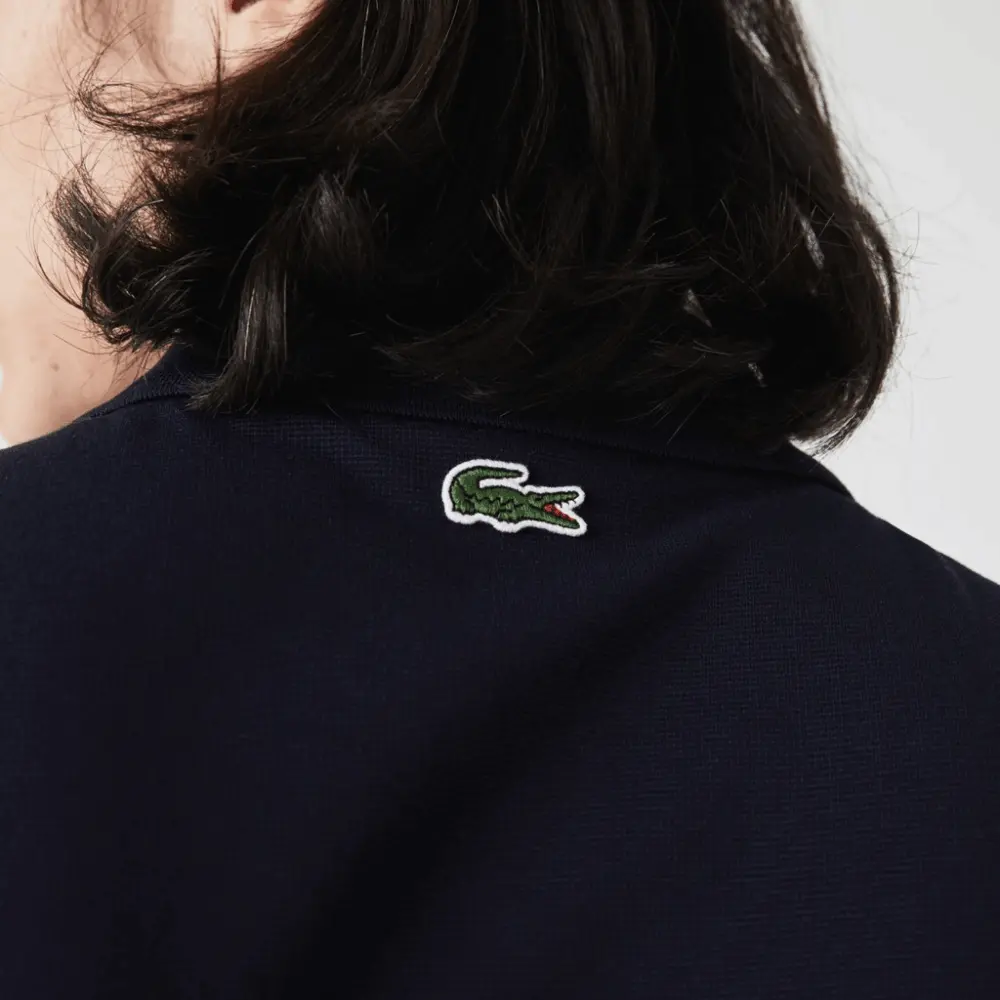 Áo Lacoste Men's Vintage Navy Polo Shirt YH0028-51G HDE - Ảnh 5