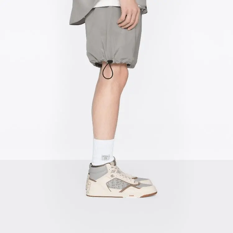 Alternative view of Giày Dior B27 High by Birkenstock 'Cream Dior Oblique' 3SH133ZSR-H167