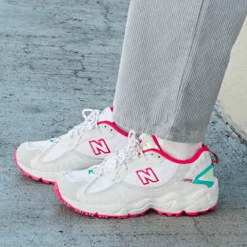 Giày New Balance 703 'White Pink' WL703BF - Ảnh 4