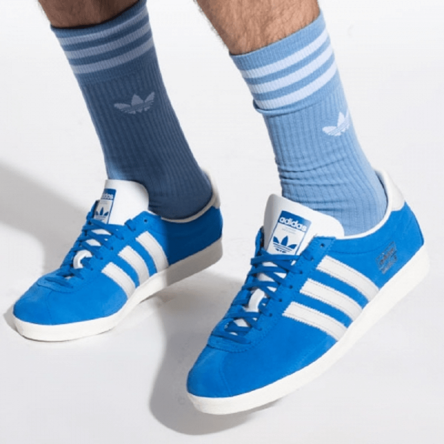 Giày Adidas Gazelle Vintage ‘Blue Bird’ H02897 - Ảnh 4
