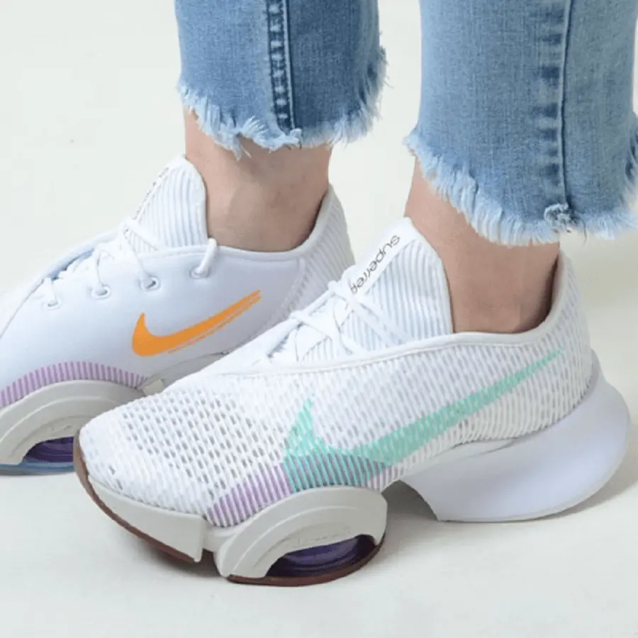 Alternative view of Giày Nike Air Zoom Superrep 2 'White Green Glow' CU5925-135